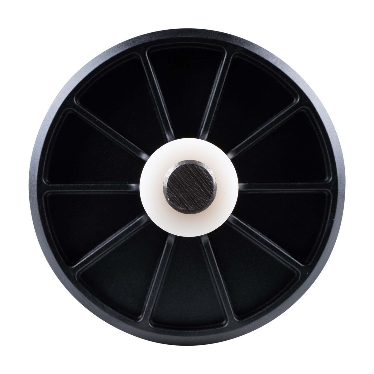 Detail view of roller wheel